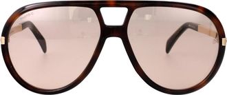Eyewear by David Beckham DB 99/Voyager Zonnebril - Heren - Zonnebrillen - Bruin - 61 MM - Accessoires