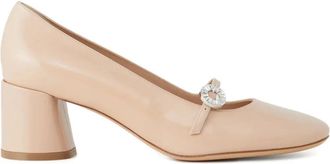 Casadei 50 mm Cleo pumps - Beige