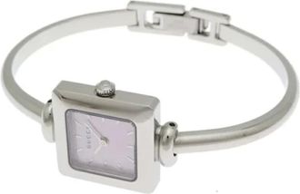 Gucci Pre-owned Watches, female, Pink, Size: ONE SIZE Pre-owned Vintage Watch