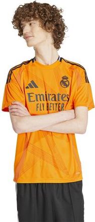 adidas Mens adidas Real Madrid 24/25 Away Short-Sleeve Jersey - Crew Orange/Crew Orange Size 3XL