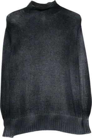 Avant Toi Trui met boothals - Dames - Coltruien - Blauw - XS - Truien & Vesten