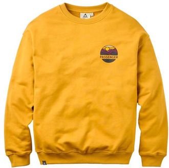 Passenger Laidback Relaxed Fit Sweatshirt Pullover f&uuml;r Herren | orange