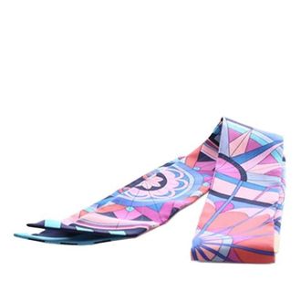 Herm&egrave;s Pre-owned Scarves, female, Multicolor, Size: ONE SIZE Pre-owned Printed Silk Scarf