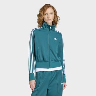 adidas Trainingsjacke ADIDAS ORIGINALS FIREBIRD CLASSIC ORIGINALS, Damen, Gr. XXL, legacy teal, wei&szlig;, Obermaterial: 100% Polyester, Jacken Trainingsjacke, FI