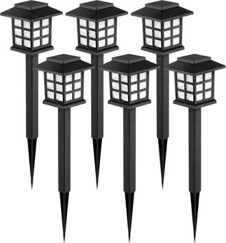 OEM Iluminaci&oacute;n Solar Para Exteriores, Paquete De 6 Luces Led Solares Impermeables Para Exteriores, Iluminaci&oacute;n Solar Para Senderos Para Su Jard&iacute;n