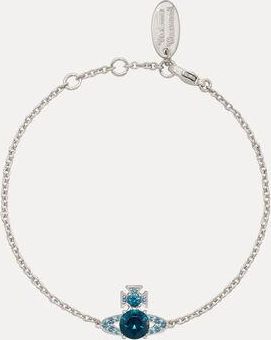 Vivienne Westwood Ismene Bracelet Platinum-dark-blue-cz Platinum-dark-blue-cz Women