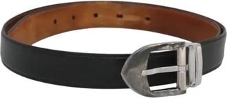 Louis Vuitton Pre-owned Leather belts - Dames - Vintage Accessoires - Zwart - ONE Size - Leer - Vintage