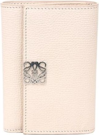 Loewe Pre-owned Wallets, female, Beige, Size: ONE SIZE Pre-owned Tri-fold Wallet
