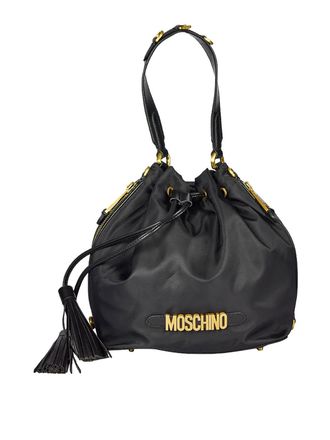 Moschino Lettering Nylon Bucket