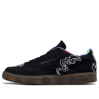 Reebok Club C 85 Peace Train Black White Q46200