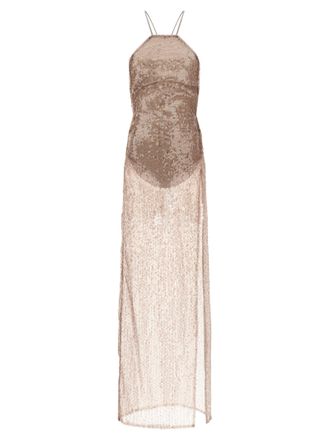 Andamane Multicolor Polyester Long Womens Dress