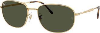Ray-Ban RB3754 001/31 Mens Sunglasses Gold Size 60