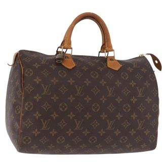 Louis Vuitton Speedy Monogram Canvas Brown Canvas Handbag (Pre-Owned)