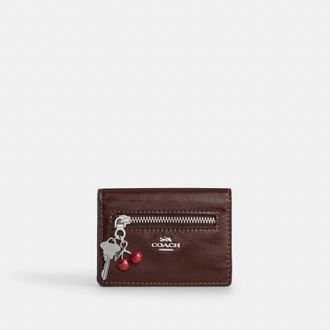 Coach Card Case With Charms