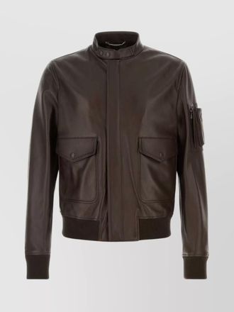 Dolce & Gabbana lamb leather jacket