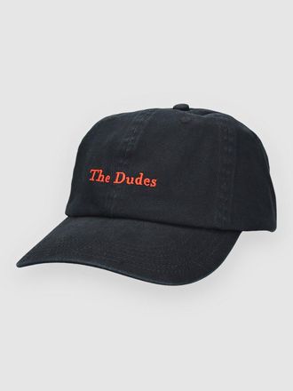 THE DUDES Logo Cap zwart