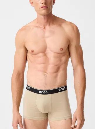 BOSS Mens 2.5 comfortable stretch trunk Cotton