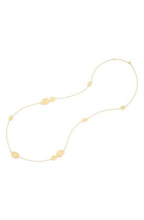 Marco Bicego Lunaria Long Necklace in 18K Gold at Nordstrom, Size 36