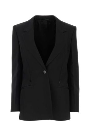 Givenchy Zwarte Wolblend Blazer
