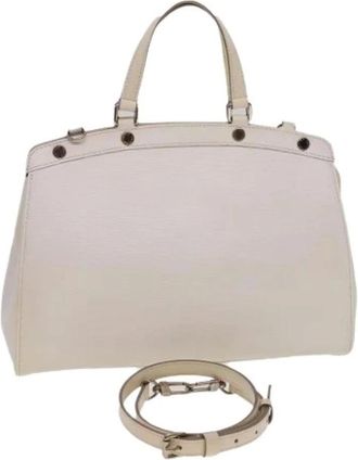 Louis Vuitton Pre-owned Handbags, female, White, Size: ONE SIZE Pre-owned Brea MM Hand Bag