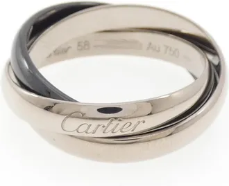 Cartier White Gold (18K) Ceramic Band Ring (Pre-Owned)