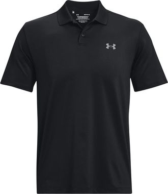 Under Armour Mens Performance Polo Shirt Black 3XL