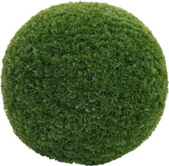 Hhg [nunca Usado] Arbusto Artificial Hhg-596, Bola De Tuya Planta Decorativa Planta Artificial &Aacute;rbol De La Vida Artificial, Exterior, Polietileno &Oslash; 52 Cm
