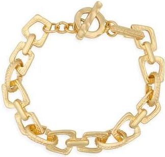 Karine Sultan Geometric Link Bracelet in Gold at Nordstrom Rack