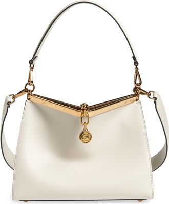 Etro Medium Vela Shoulder Bag in White at Nordstrom