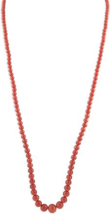 Buccellati coral-beads necklace - Red