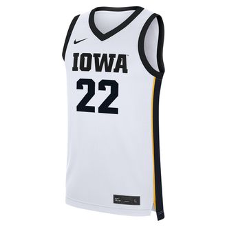 Nike Caitlin Clark Iowa Replica Nike Mens Dri-FIT College Basketball Jersey in White | WBNJ0ICTJ22-UZR