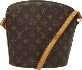 Louis Vuitton Pre-owned Cross Body Bags, female, Brown, Size: ONE SIZE Pre-owned Canvas Cross Body Bag