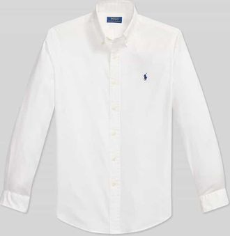 Polo Ralph Lauren Regular Fit Freizeithemd aus reiner Baumwolle in Weiss, Gr&ouml;&szlig;e XXL