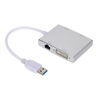 OEM Convertidor De V&iacute;deo Multipantalla, Concentrador Usb-c, Adaptador Ligero Para Transferencia De Datos Hdmi/vga De Alta Velocidad, Compatible Con Macboo