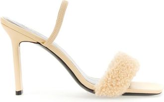 by FAR Beige Slip On Heels