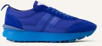 Lanvin Bumpr Nylon Sneakers in Blue at Nordstrom, Size 43