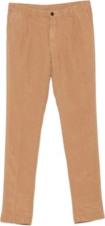 Pal Zileri Pantaloni a gamba dritta - - Trousers - Uomo - Marrone - 4XL