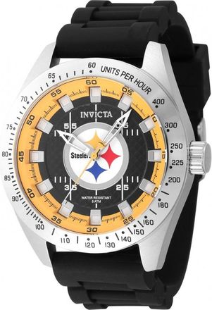 Invicta Nfl Pittsburgh Steelers Quartz Mens Watch 47858