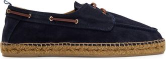 Castaner Nemo T Suede Espadrille Loafers - Navy - 44 (IT44 / UK10)