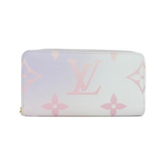 Louis Vuitton Pink Coated Canvas Chain/Shoulder Wallet (Pre-Owned)