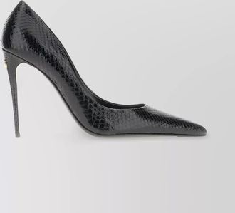 Dolce & Gabbana python leather pumps