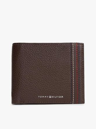 Tommy Hilfiger Leather Bifold Card And Coin Holder