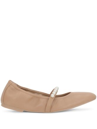 Stuart Weitzman Goldie ballerinas - Beige