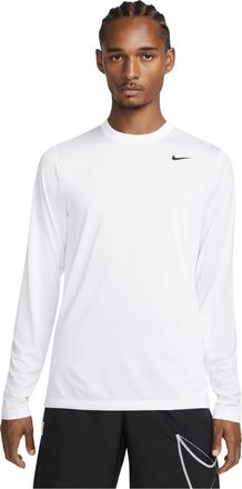 Nike Dri-FIT Legend Long-Sleeve Fitness T-Shirt White DX0993-100