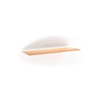 Bolis Italia 5 X Mensola Vitra 6 Mm Arancio 15x60 Cm