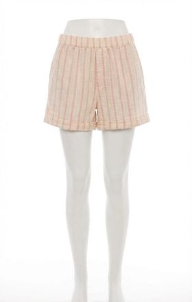 Z Supply Morning Stripe Short In Bone