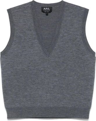 A.P.C. Mujer, Jerseys, Gris, Talla: M