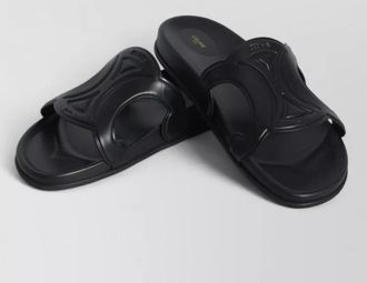 Celine leather slide sandals