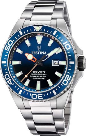 Festina F20663-1 Mens The Originals Watch - Silver - One Size