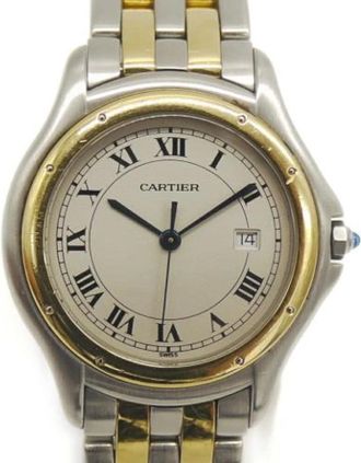 Cartier Orologio Vintage Pre-owned - - Pre-owned - Donna - Beige - ONE SIZE